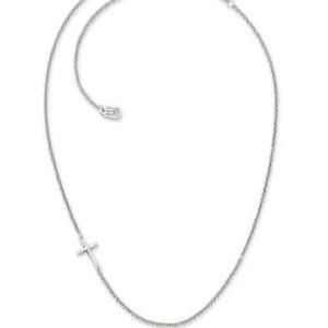 James Avery Sterling Silver Horizon Cross Necklace